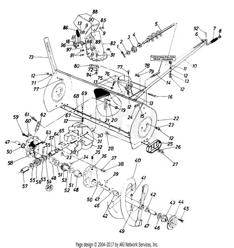 I came across a thread where folks were discussing a new parts list for the 4754-inch front snow blower that shows a gearbox in place of the existing chain and sprockets. . John deere 54 inch snow blower parts diagram